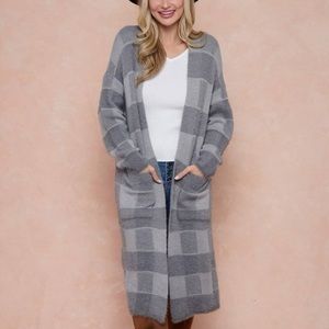 Gianna Long Duster In Gray